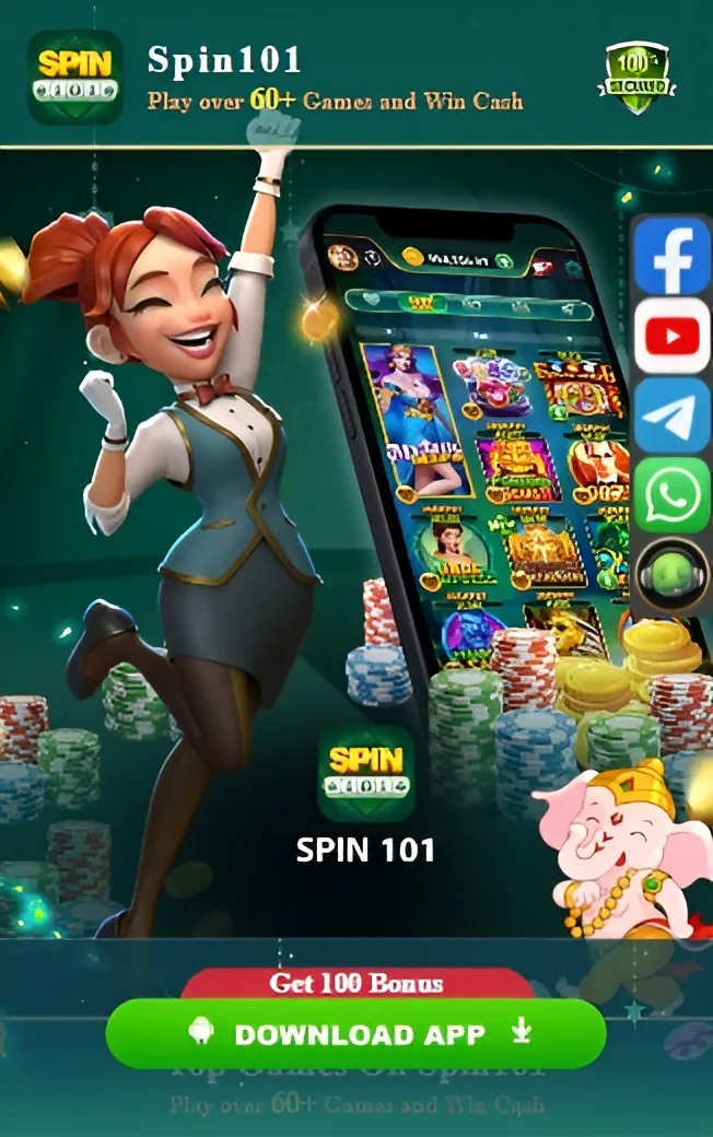 Spin 101 app promotional banner