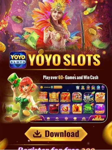 Yoyo Slots app promotional banner